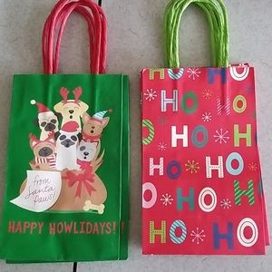 SEVEN HOLIDAY GIFT BAGS